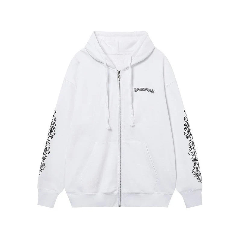 Chrome Hearts New Zip Up Hoodie -5016