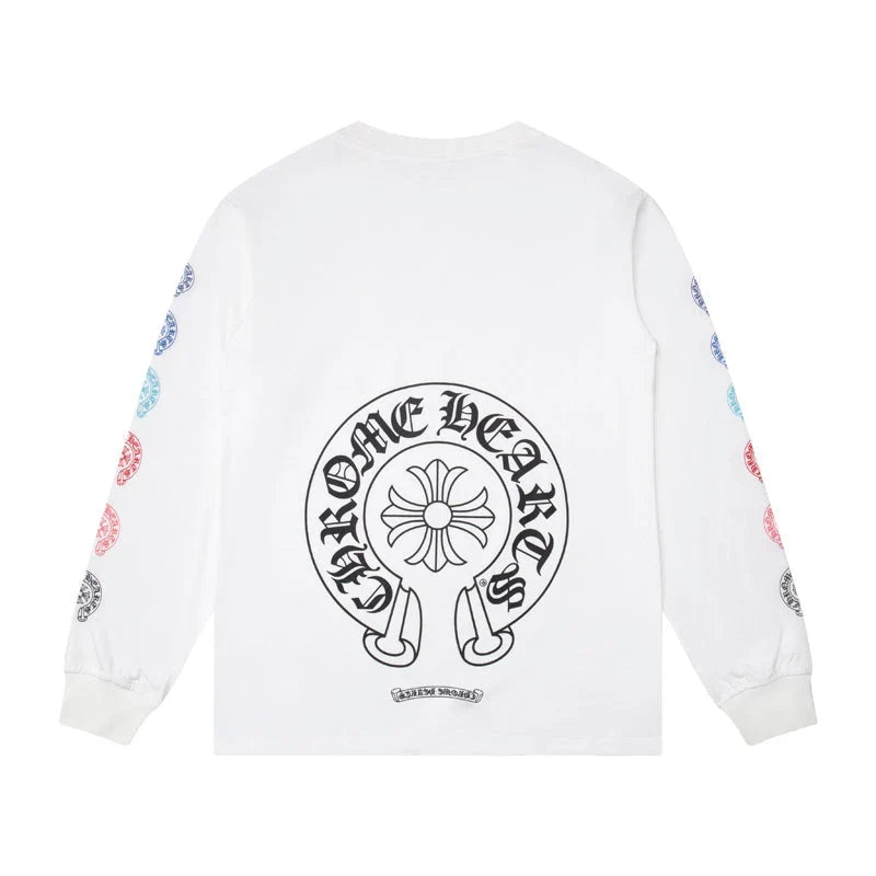 Chrome Hearts Men's Long-Sleeve T-shirt Sweatshirt K8009