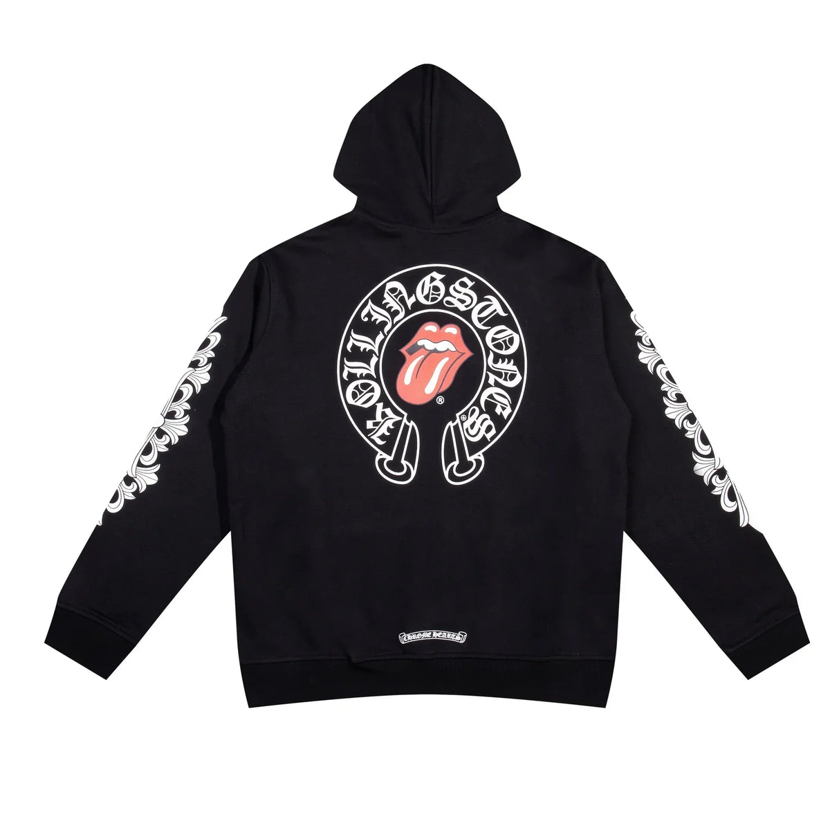 Chrome Hearts Zip Up Hoodie K4 Black/White