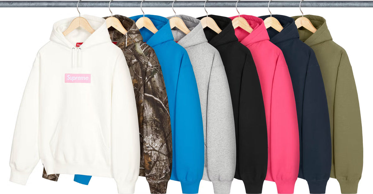 Supreme Box Logo Hoodie Sweatshirt FW25